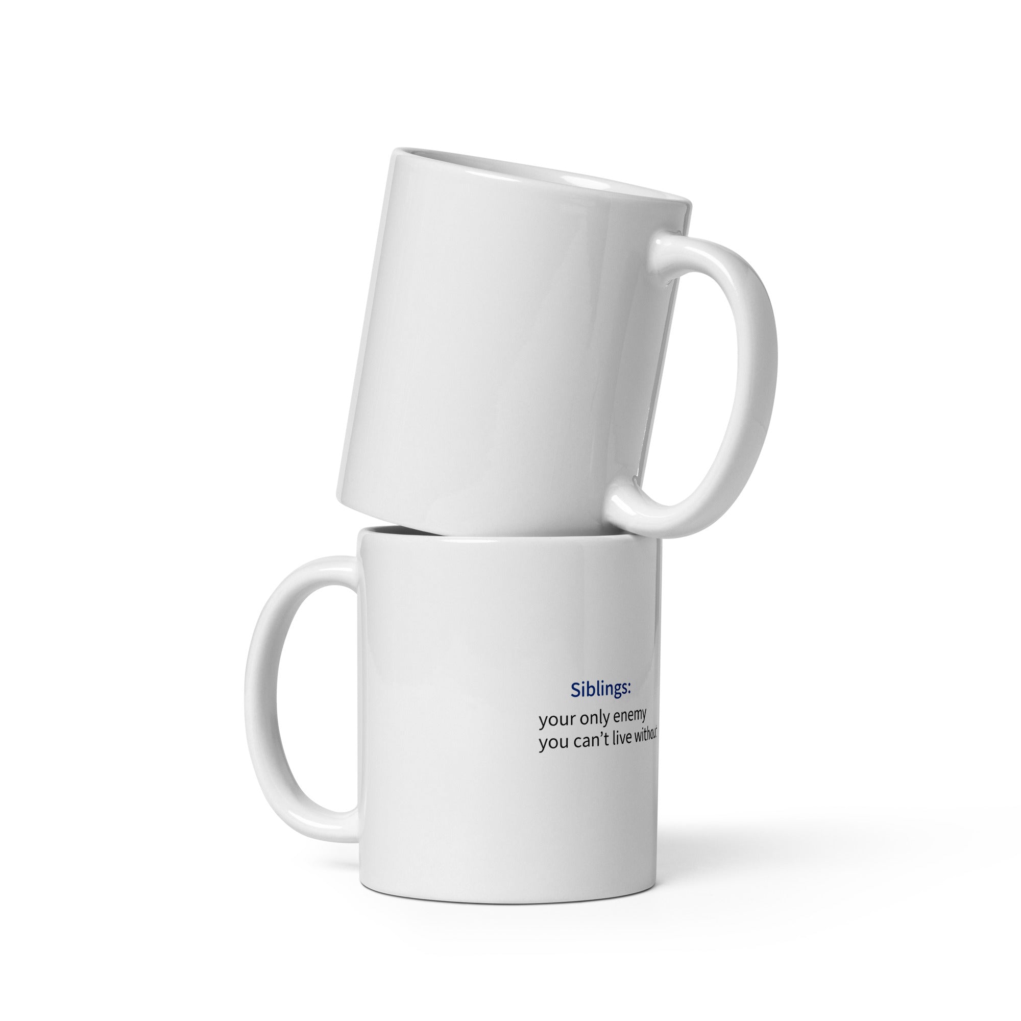 Mug Blanc Brillant - Yourstore