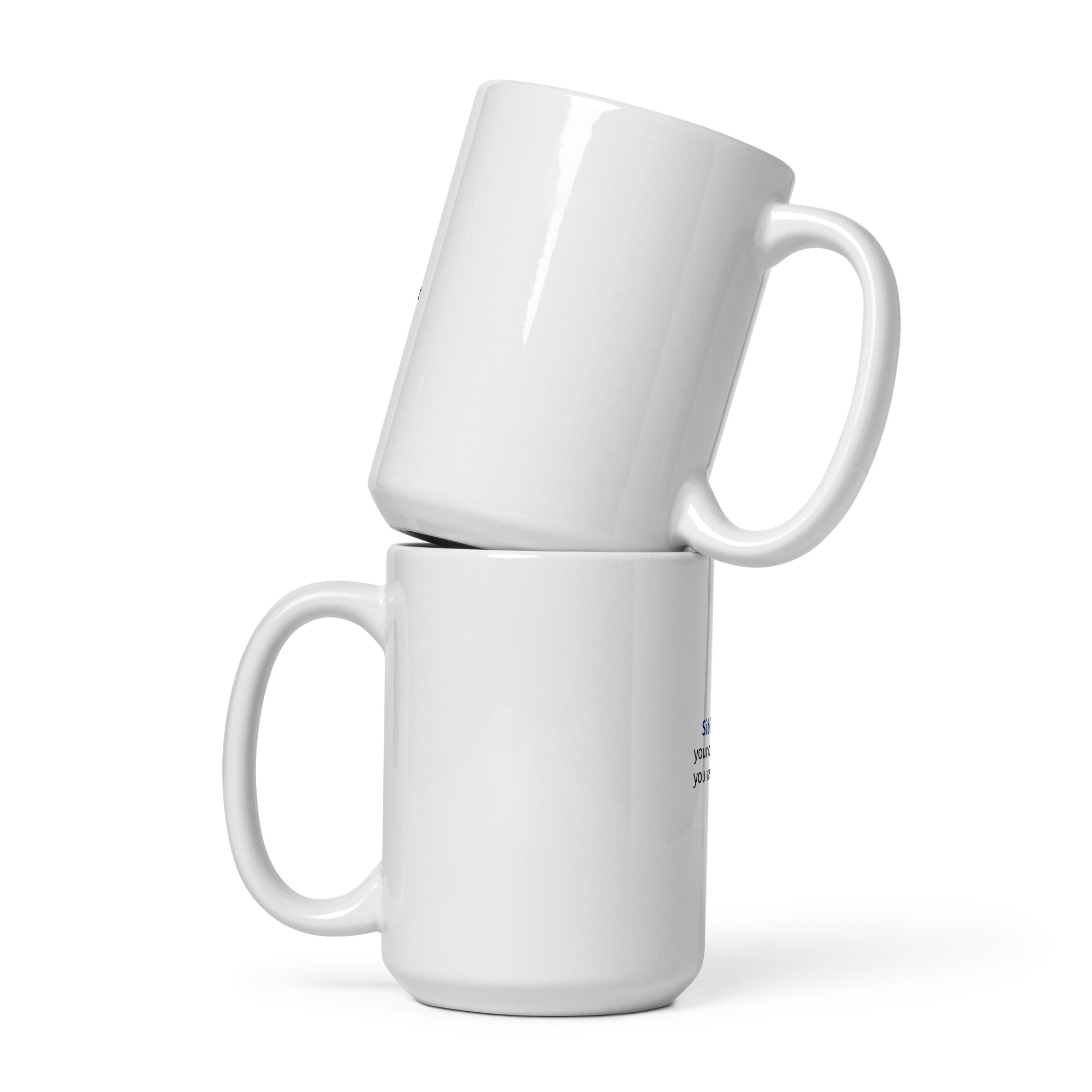 Mug Blanc Brillant - Yourstore